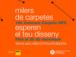 Carpeta guanyadora del concurs Carpeta UPC