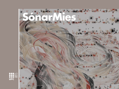 Detall del cartell del SónarMies, que ofereix esdeveniments del Sònar+D