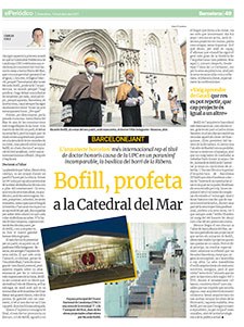 El Periódico - Bofill, profeta a la catedral del mar