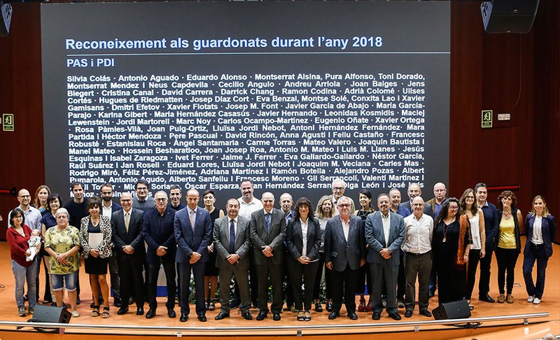 Premiats PAS i PDI 2018