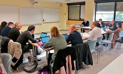 El Consell de Direcció es reuneix a l’Escola de Camins de Barcelona