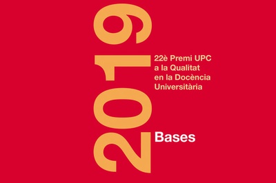 El 10 d'abril, a les 14 h, ha finalitzat el termini per presentar candidatures al Premi UPC a la Qualitat en la Docència Universitària