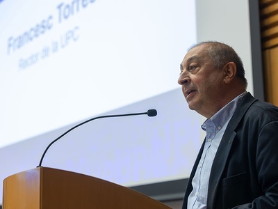 El rector de la UPC, Francesc Torres