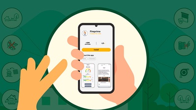 Visualització de l'app FIREPRIME