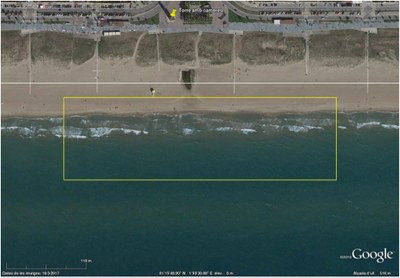 Campanya de mesures per estudiar els corrents, les onades i els moviments de la sorra a la platja de Castelldefels