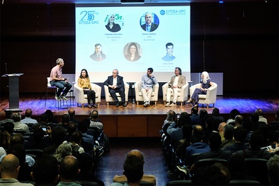 Taula rodona amb representants d'empreses amb què col·labora el CITCEA