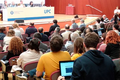 El Claustre Universitari de la UPC s'ha reunit el 18 de desembre en sessió ordinària