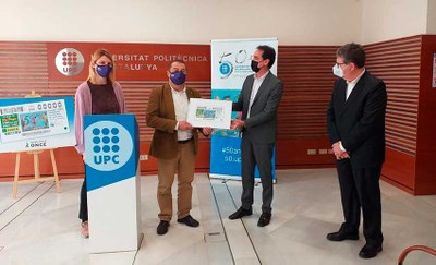 El 50è aniversari de la UPC, en 5,5 milions de cupons de l’ONCE