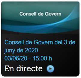 Sessió extraordinària del Consell de Govern, el 3 de juny,  dedicada a la planificació del proper curs  acadèmic 2020-2021