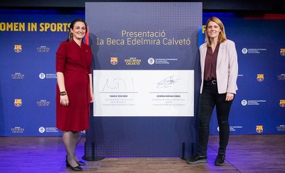 El Barça i la UPC impulsen una beca per promoure l'accés professional de noies estudiants al món de l'esport i la tecnologia