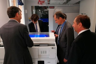 El president Pedro Sánchez i el ministre Pedro Duque visiten el Barcelona Supercomputing Center