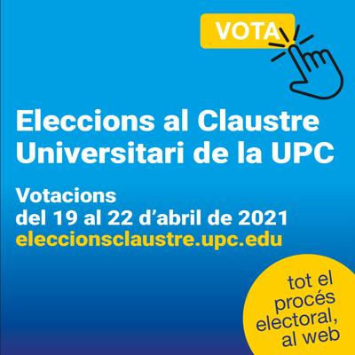 Resultats definitius de l'elecció dels representants al Claustre Universitari de la UPC