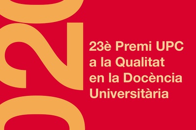 Els professors Lourdes Reig i Fermín Sánchez, i una iniciativa de la UPC-ETSEIB, premis a la Qualitat en la Docència Universitària