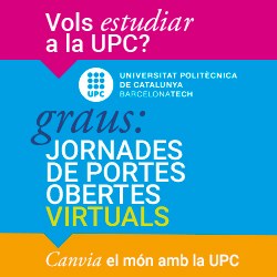 Campanya de publicitat per promoure els estudis de la UPC