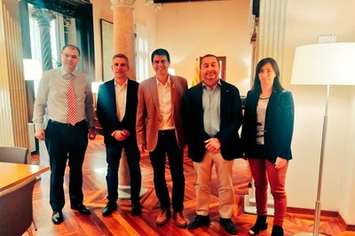 Enfortint aliances amb la Diputació de Barcelona