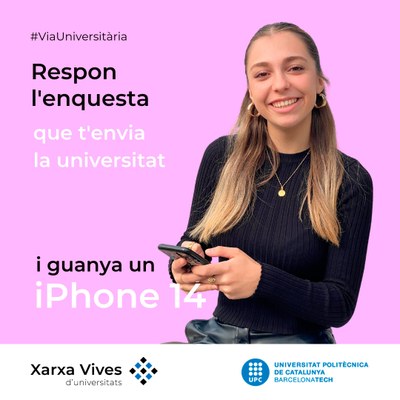 Imatge d'una noia amb un telèfon mòbil