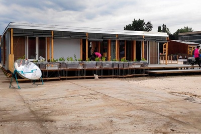 Els estudiants de l'equip 'TO' ja han presentat a Hongria la casa sostenible del concurs Solar Decathlon Europe 2019