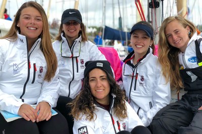 L’equip femení de vela de la Facultat de Nàutica de Barcelona, de nou a la regata internacional EDHEC