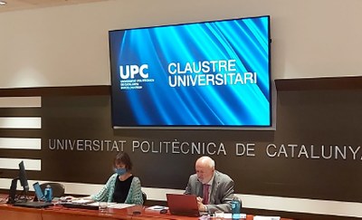 Es constitueix el nou Claustre Universitari i el rector presenta el seu informe, en la sessió del 14 de setembre