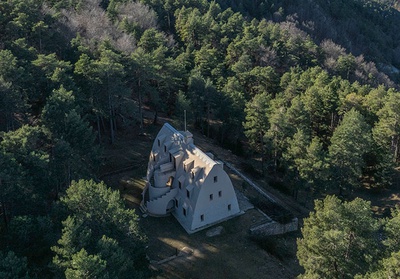 Vista aèria de l'edifici. Imatge: Arxiu Generalitat de Catalunya - Albert Monsalve