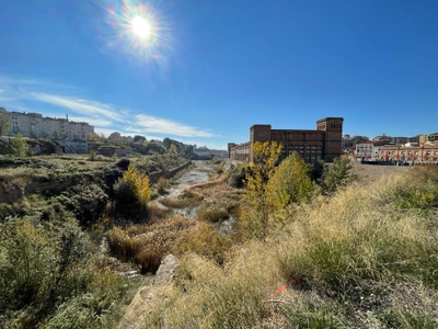 Imatge actual de la Fàbrica Bertrand i Serra, coneguda com a Fàbrica Nova