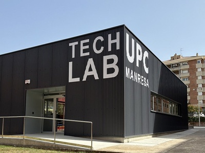 El TechLab Manresa, la  nova instal·lació inaugurada l'11 d'octubre passat, ubicada al pati interior de l'EPSEM i amb accés directe des del carrer