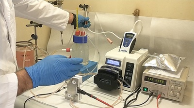 Reactor electroquímic desenvolupat en el projecte Whatter