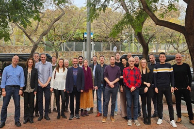Representants dels socis del projecte, reunits el 30 i 31 de gener al Campus Nord de la UPC, a Barcelona