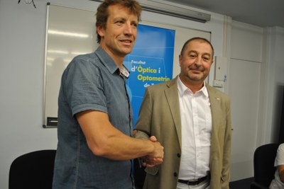 Joan Gispets pren possessió com a degà de la UPC-FOOT