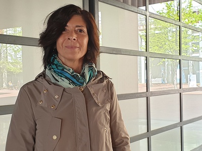 La professora Marta Díaz, de l'Escola Politècnica Superior d'Enginyeria de Vilanova i la Geltrú