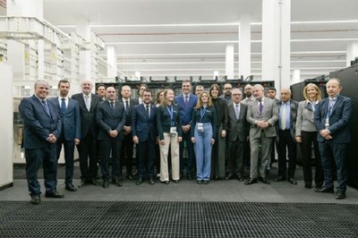 Autoritats i representants del BSC, en l'acte d'inauguració del MareNostrum 5, al BSC