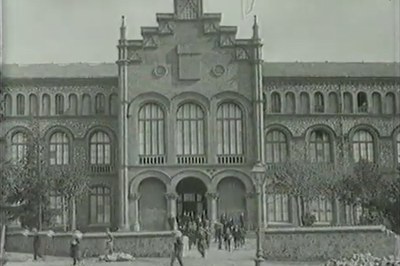 La UPC-ESEIAAT recull en un vídeo les primers imatges cinematogràfiques del inicis de l'Escola Industrial de Terrassa