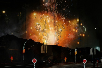 'Batec’, creada per estudiants del màster en Lighting Design. Disseny d’Il·luminació Arquitectònica