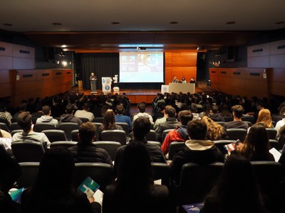 La jornada de portes obertes a l'Escola Tècnica Superior d'Enginyeria Industrial de Barcelona (ETSEIB)