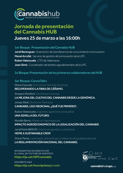 Neix el primer Cannabis Hub d’Europa, de la mà de la UPC i Valenveras