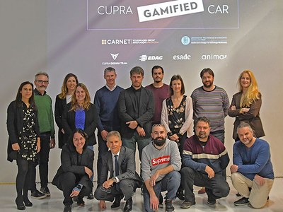Representants que participen al projecte 'CUPRA Gamified Car'