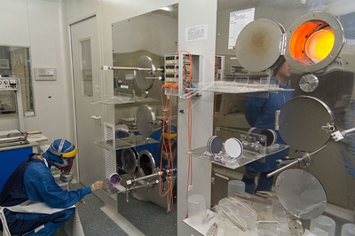 La Sala Blanca del Laboratori de Tecnologia de Semiconductors de la UPC