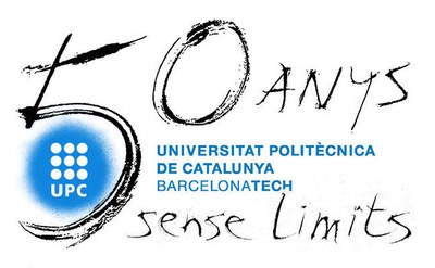 Perico Pastor, autor del logo i del cartell commemoratiu del 50è aniversari de la UPC: “He volgut representar la construcció del futur sense límits”