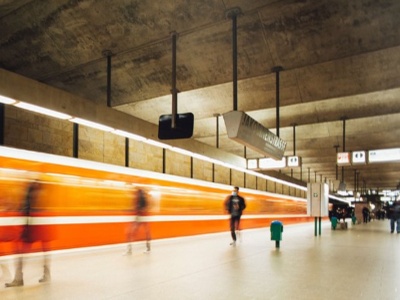 Un passadís de metro