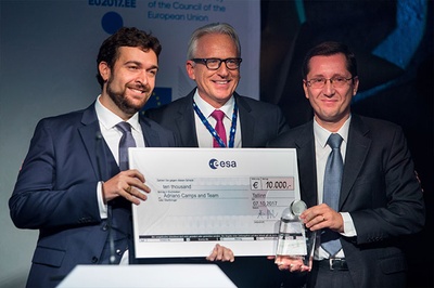 Un projecte de la UPC rep el premi ‘Sentinel Small Satellite Challenge’ de l’ESA i s’imposa com el millor dels Copernicus Masters Awards