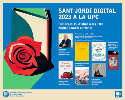 Imatge de l'acte Sant Jordi Digital 2023