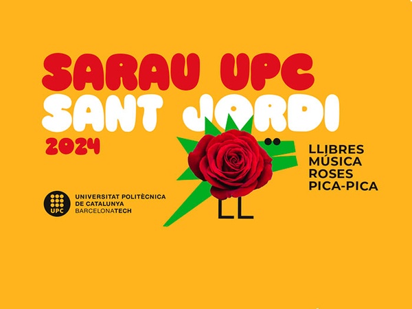 Cartell del Sarau UPC Sant Jordi