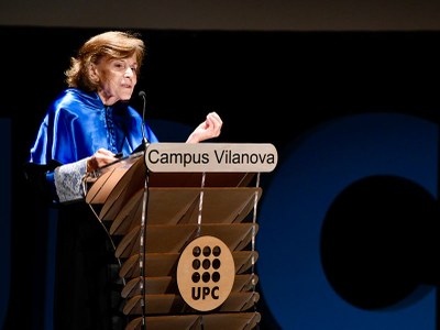 Sylvia Earle, en el discurs d'acceptació del doctorat