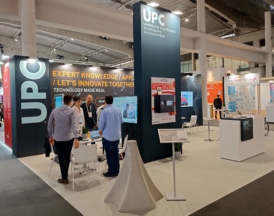 L'estand de la UPC a l’Smart City Expo World Congress 2023