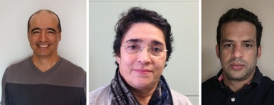 Jordi Solà, Beatriz F. Giraldo i Daniel Romero, investigadors del Departament d’Enginyeria de Sistemes i Informàtica Industrial de la UPC i de l’IBEC