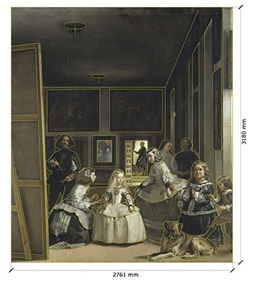 'Las Meninas', quadre que s'exposa al Museu del Prado, a Madrid