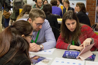 Una vintena d’empreses i institucions cerquen talent a l’Escola d’Arquitectura del Vallès de la UPC