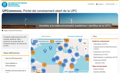 UPCommons, en el ‘top 30’ mundial de repositoris de documents