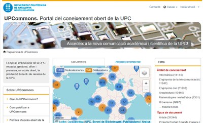 UPCommons, en el ‘top 25’ del món en el Transparent Ranking of Repositories
