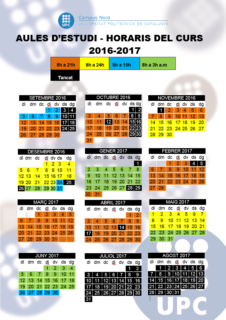 Calendari aules 16-17